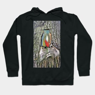 Tree Dweller wearing a Fez Hoodie